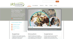 Desktop Screenshot of iasystem.org