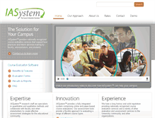 Tablet Screenshot of iasystem.org